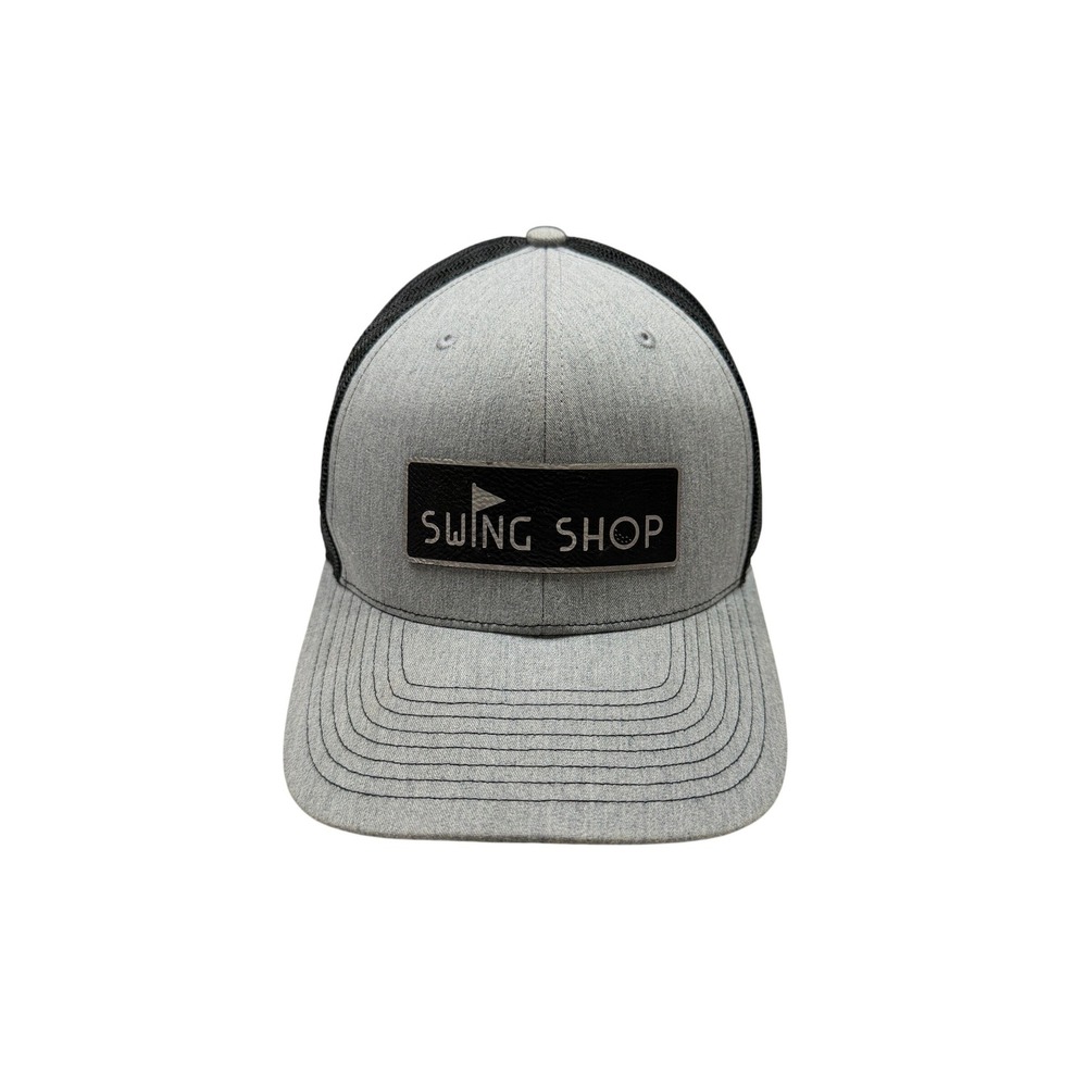 Richardson Trucker Hat Mens Grey Swing Shop Golf Patch Snapback 112 OSFA